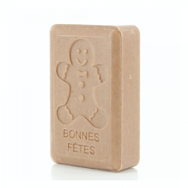 125g French Christmas Soap - Gingerbread Man